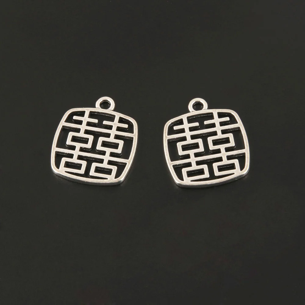 5 шт очаровательные свадебные Серебряные Подвески для изготовления ожерелья