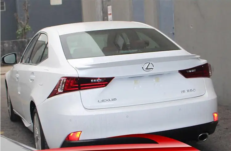 Спойлер для Lexus IS250 2013-2017 IS300 IS350 yck спойлер из АБС-пластика цвет заднего крыла