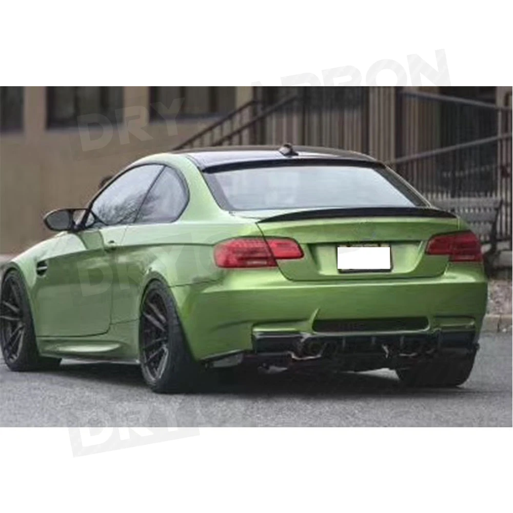 Задняя Крышка багажника из натурального углеродного волокна спойлер крыло для BMW