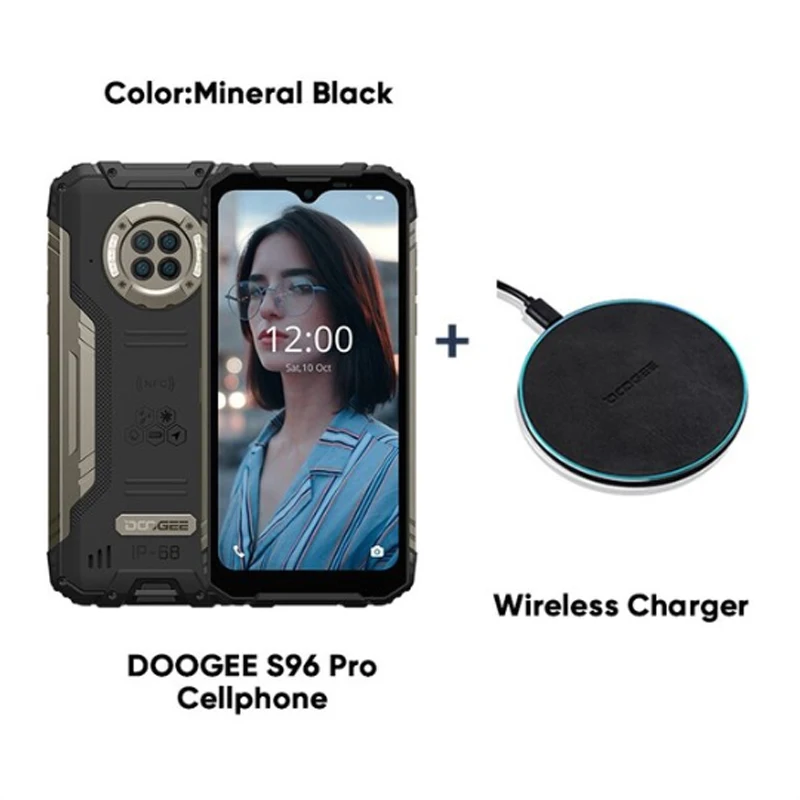 Беспроводное зарядное устройство DOOGEE для S97 Pro S96 S88 Plus | Мобильные телефоны и