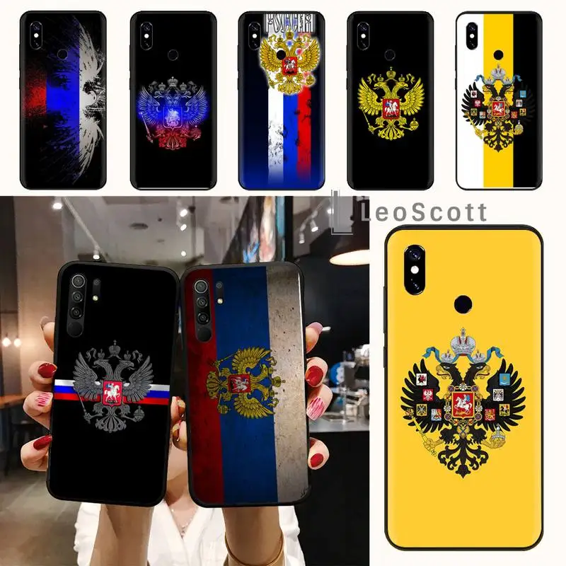 

Russian National flag Phone Case For Xiaomi Redmi note 7 8 9 t max3 s 10 pro lite funda shell coque cover