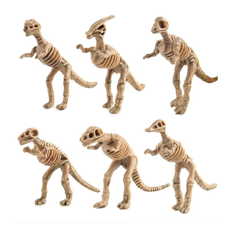 

12pcs Dinosaur Skeleton Fossils Assorted Bones Figures Toys Kids Christmas Gift