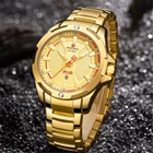 NAVIFORCE 2019 модные роскошные золотые мужские часы военные кварцевые наручные часы спортивные часы повседневные водонепроницаемые часы Relogio Masculino