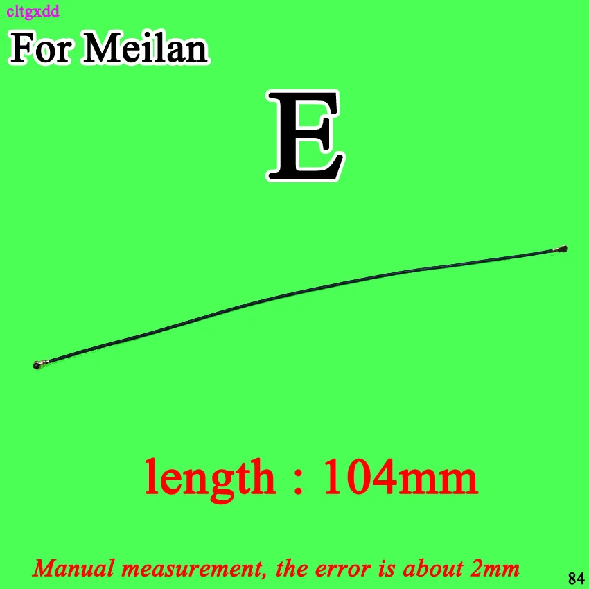 for Meilan E Cltgxdd антенна Wifi сигнальный гибкий кабель-провод Лента для Meizu MX4 MX5 MX6 Pro 5 6 M3 M3S M5 M5S M6 M2 Примечание U10 U20 - Цвет: for Meilan E