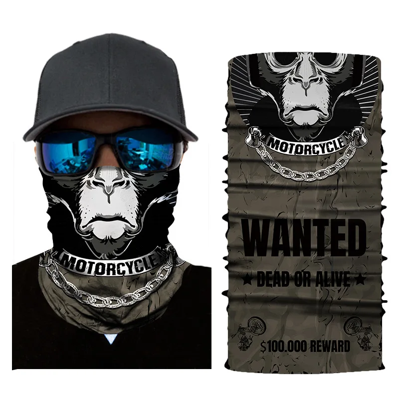 3d-бесшовная повязка на голову велосипедный Веном шейный платок трубчатый шарф