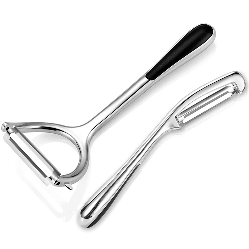 

Potato Peeler for Kitchen -the Rotatable Blade Made of Premium Zinc Alloy and the Durable Non-Slip Handle