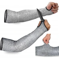 1pc level 5 hppe 203040cm cut resistant anti puncture work protection arm sleeve cover safety protecter arm warmers wholesale