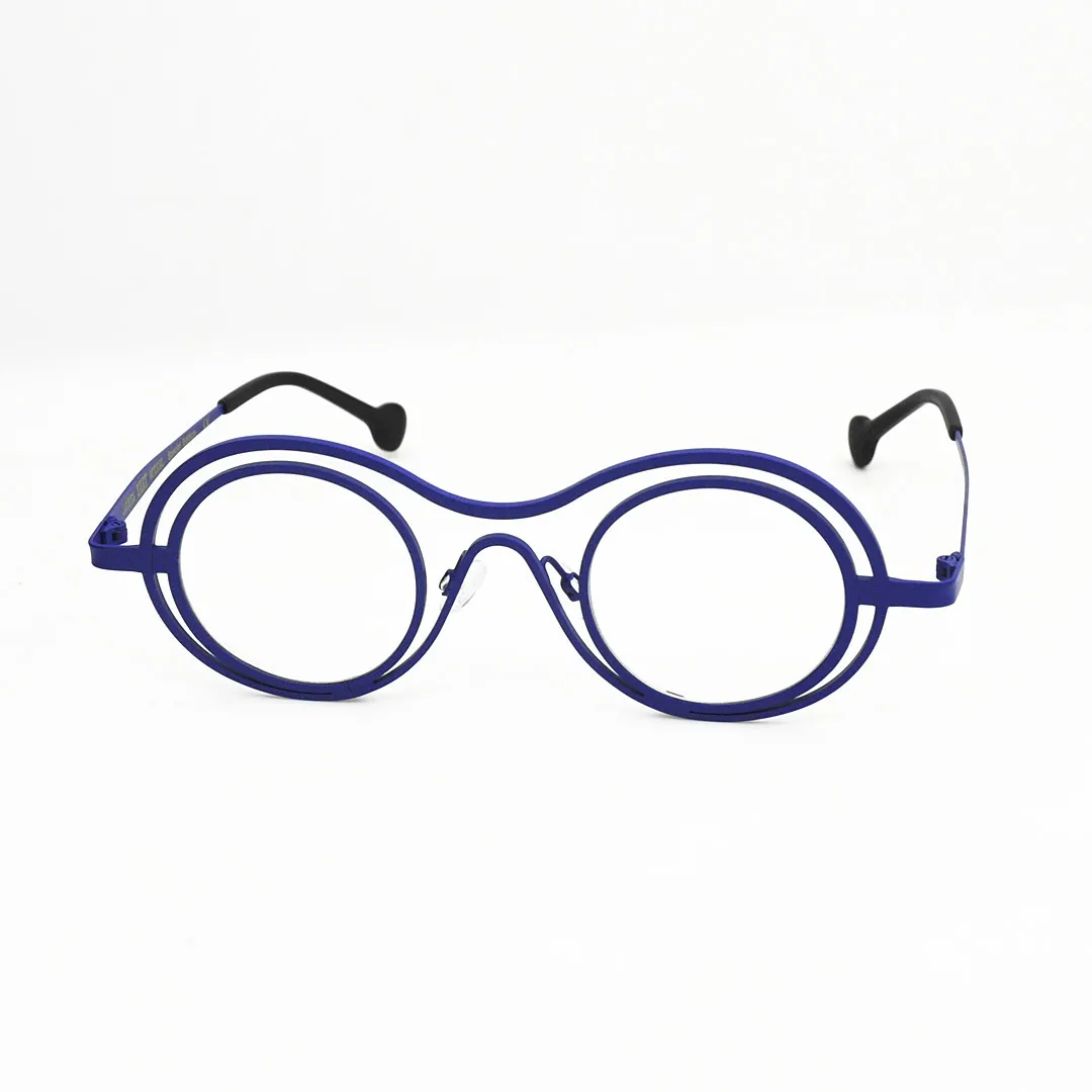 Belight Optical JAMES TAR*T Hollow-carved Eyewear Handmade Craft Titanium Prescription Vintage Eyeglasses Spectacle Frame 393