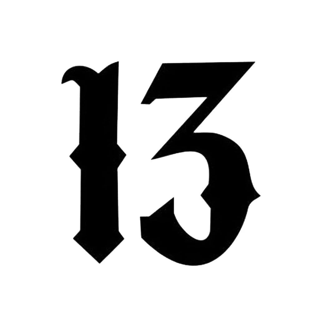 Художественный шрифт 13 аппликация Автомобильная Татуировка виниловая упаковка