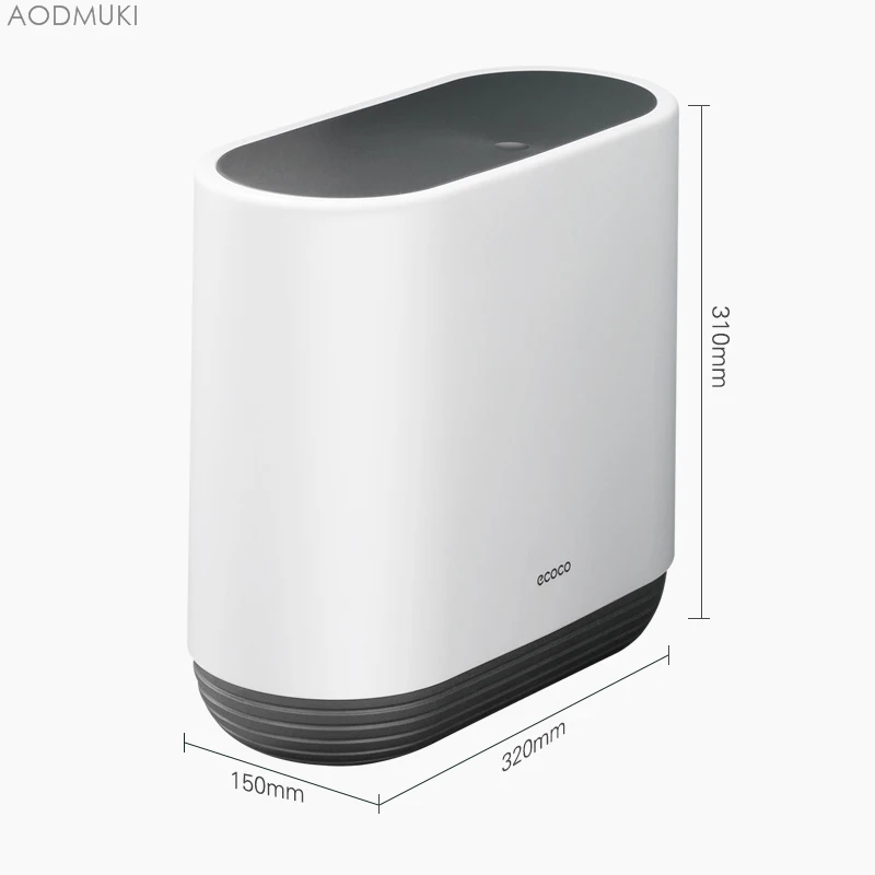 Многофункциональный 10л узкий тип мусорный бак Туалет мусорное ведро Корзина мусорное ведро кухня для ванной Аксессуары