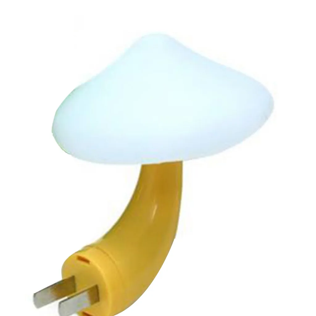 Colorful Sensor LED Night Light Energy Saving Mushroom Control Lamp Bedside Wall 2.26 |