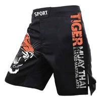 mens martial arts shorts tiger boxing shorts fighting mma muay thai boxing bjj