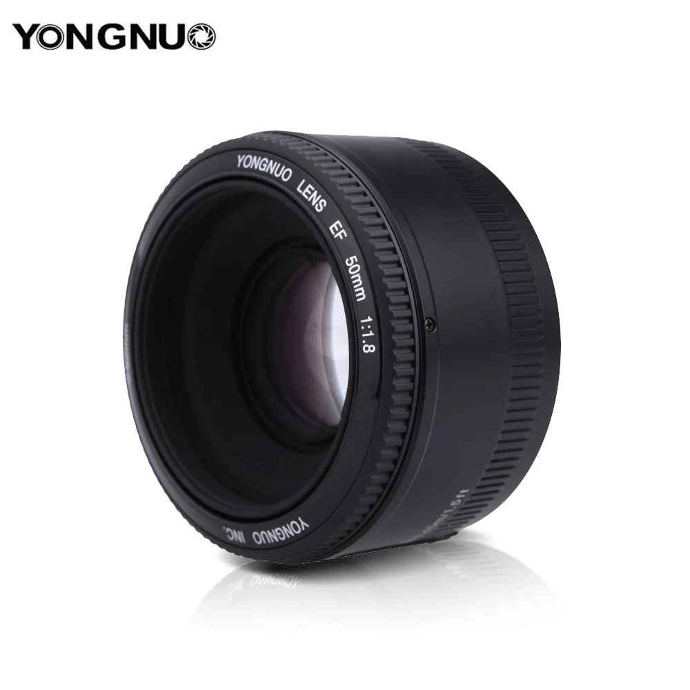 YONGNUO объектив YN50 мм 50 мм F1.8 объектив камеры для Canon для Nikon DLSR объектив камеры
