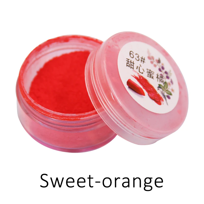 Лидер продаж сладкого апельсина губная помада пигментный порошок пудра Блеск