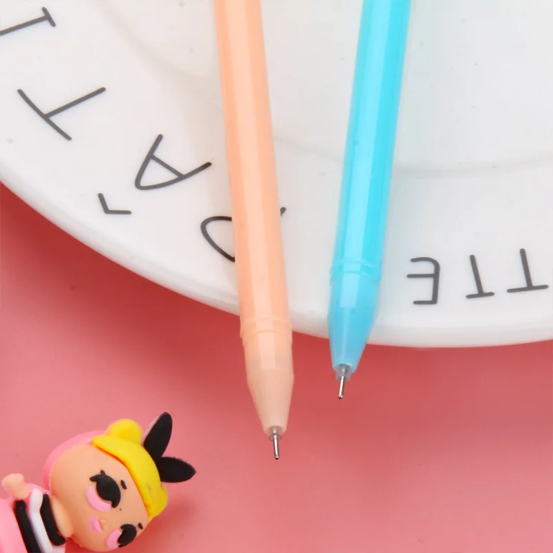 50 шт Мультяшные креативные Канцтовары свежий гель для девочки ручки школьных