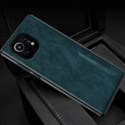 Чехол для Xiaomi Mi 11, 10T Lite, 8, 9, 9T, 10 Pro, Poco X3, F3, M3, F2, Redmi Note 9 Pro, 9S, Note 8 Pro, 7, из натуральной кожи