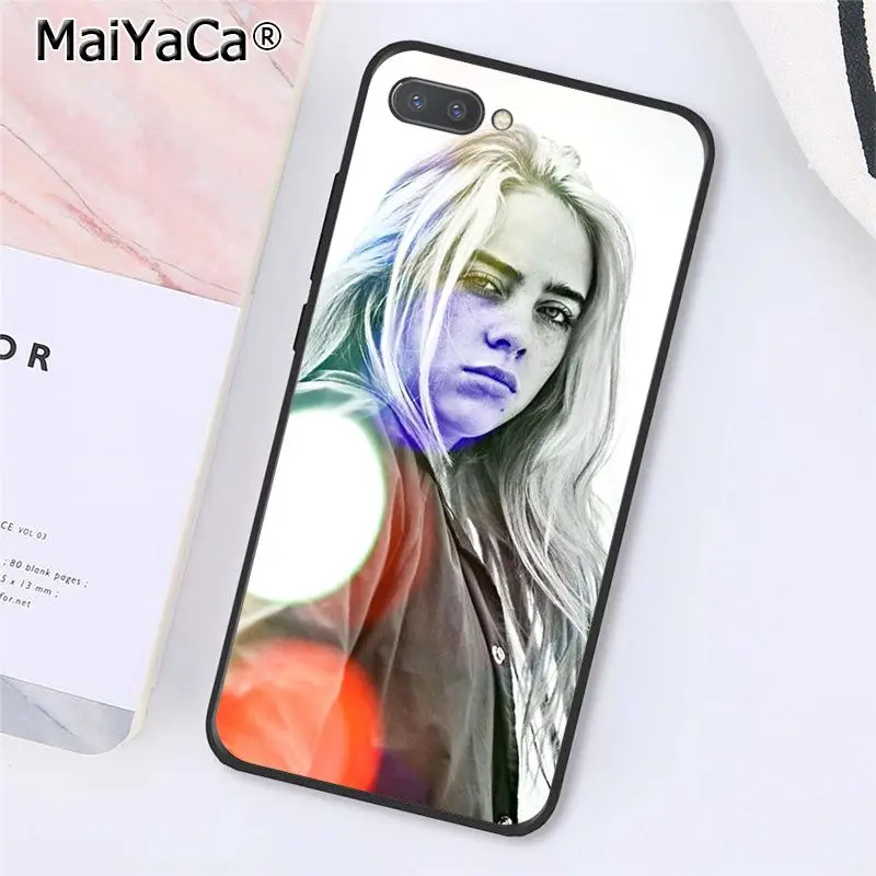 MaiYaCa музыка певица звезда Billie Eilish чехол для телефона для huawei смартфона Honor 8X9 10 20 Lite 7A 5A 7C 10i 20i View20