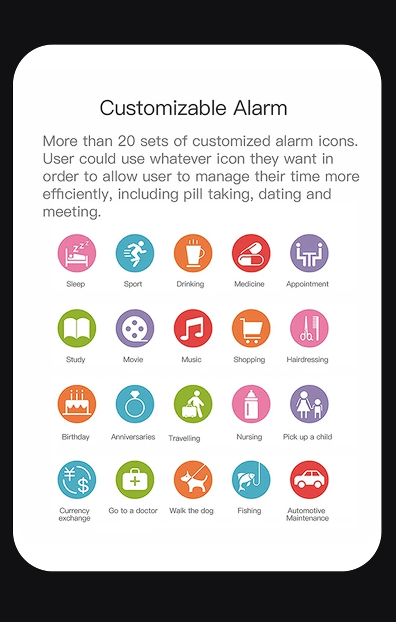 new smart watch, 11 languages, waterproof, 12 sports modes, call reminder, Bluetooth 5.0 smart bracelet, heart rate measurement,