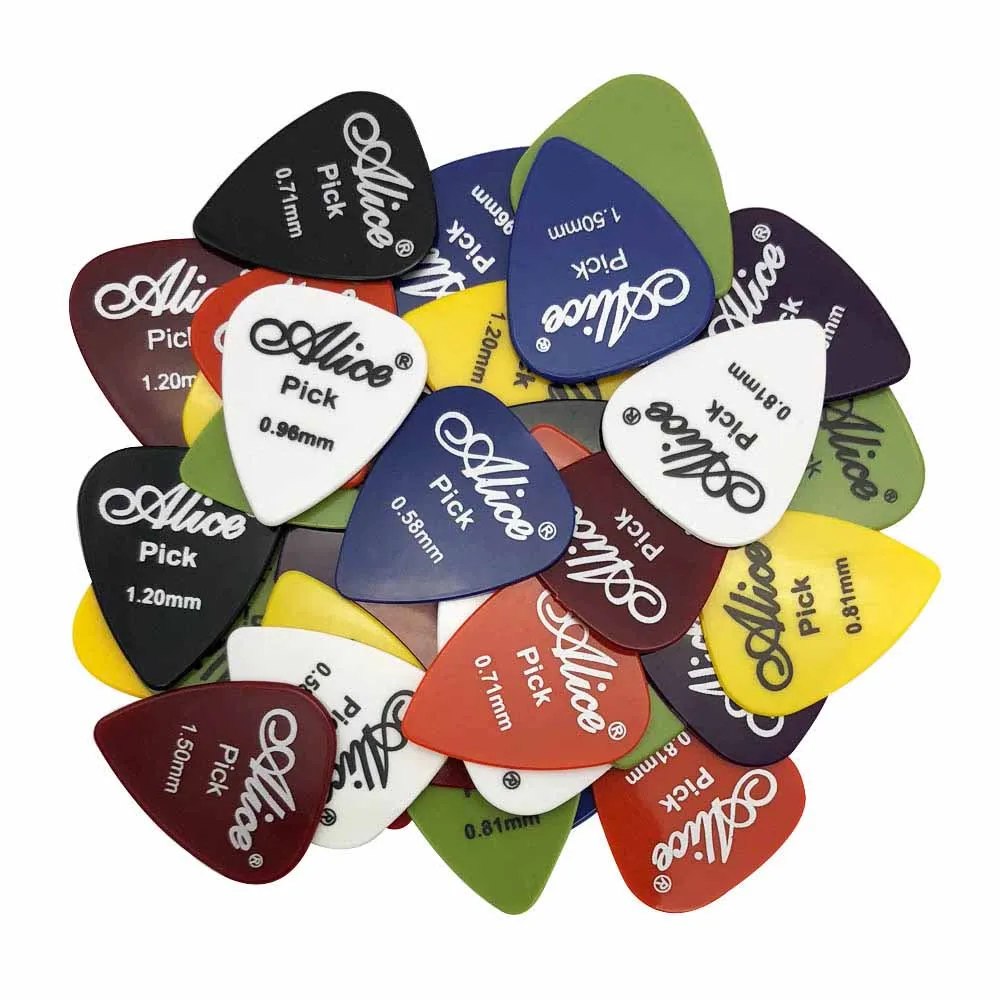 12 stücke elektrische gitarre pick akustische musik picks plektrum 0 580 710 810 961 20150mm dicke gitarre zubehör free global shippin