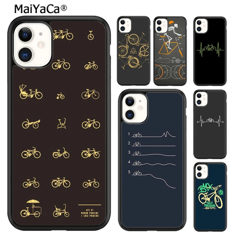 MaiYaCa любовь BMX велосипед Спорт крутой чехол для телефона iPhone 5s SE 6s 7 8 plus X XR XS 11 12 pro max