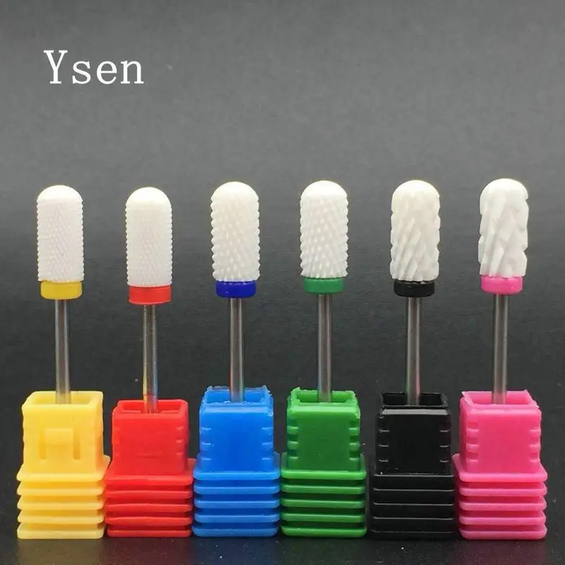 Керамическая фреза из карбида для электрической дрели маникюрная Машинка