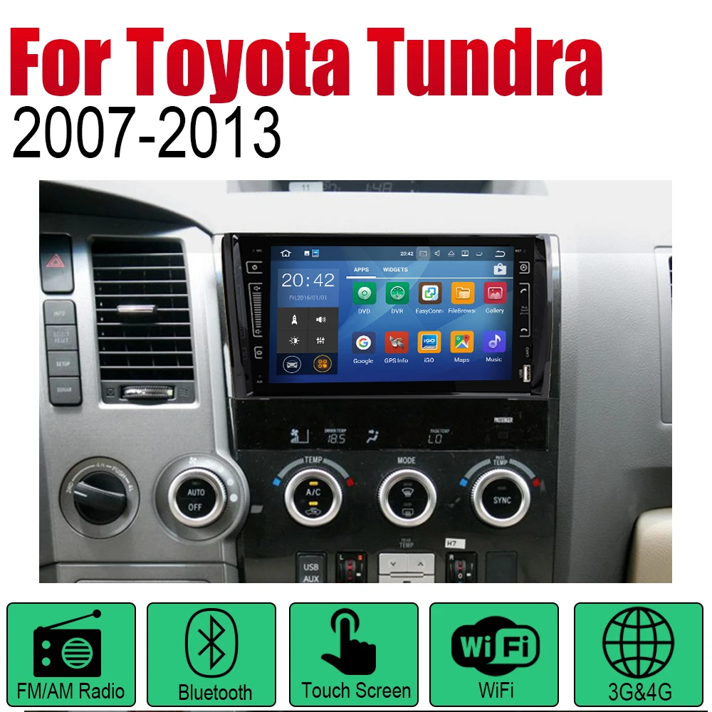 Автомагнитола ZaiXi 2 Din Android для Toyota Tundra Sequoia 2007 ~ 2013|Автомагнитолы| |