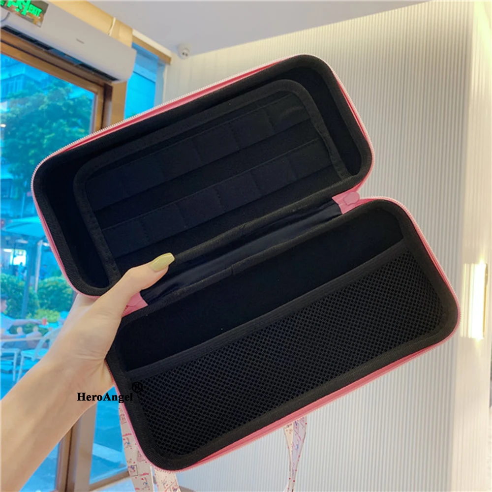 

Cute Strawberry Storage Bag For Nintendo Switch Kawaii Travel Carry Protector Case For Nintend Switch Game Console Box Shell