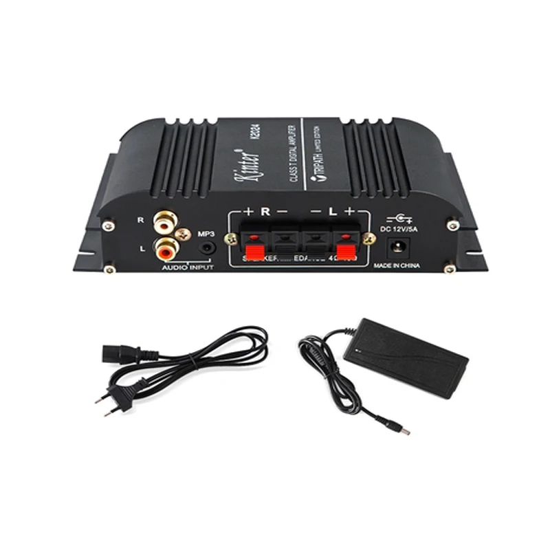 Цифровой Усилитель Kinter K2024 Class T TA2024 высокоточный с источником питания 5A|Усилители