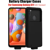 magnetic battery charger cases for samsung galaxy a11 us version battery case 5000mah external battery charging powerbank cover