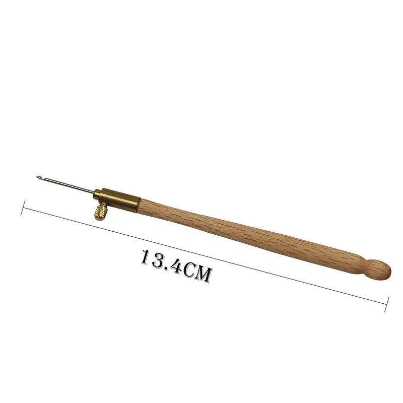 

Embroidery Crochet Hook with 3 Needles Steel 0.7mm 1.0mm 1.2mm Embroidery Beading Crochet Set Tool Kit