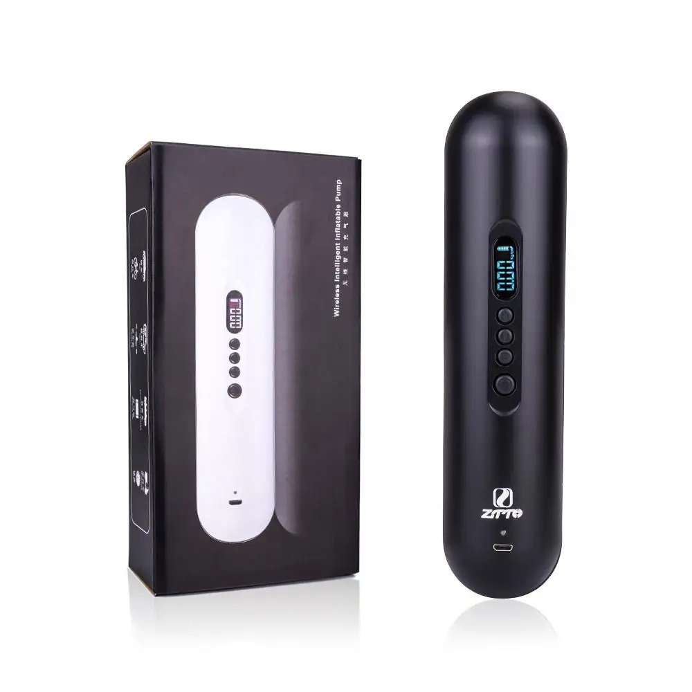 

ZTTO Electric Bicycle Pump Digital High Pressure Bike Pump Portable MTB Mountain Road Bike Car Air Inflator Smart Air Inflater