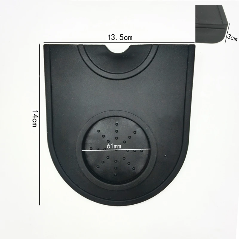 51 мм коврик для темпера кофе силиконовый резиновый угловой Кофеварка|Запчасти