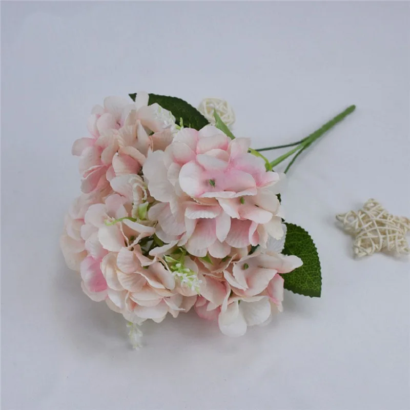 

Artificial Flower Hydrangea Plastic Flower Wedding Decoration Home Furnishing High Quality Fake Flower Party Room Decor