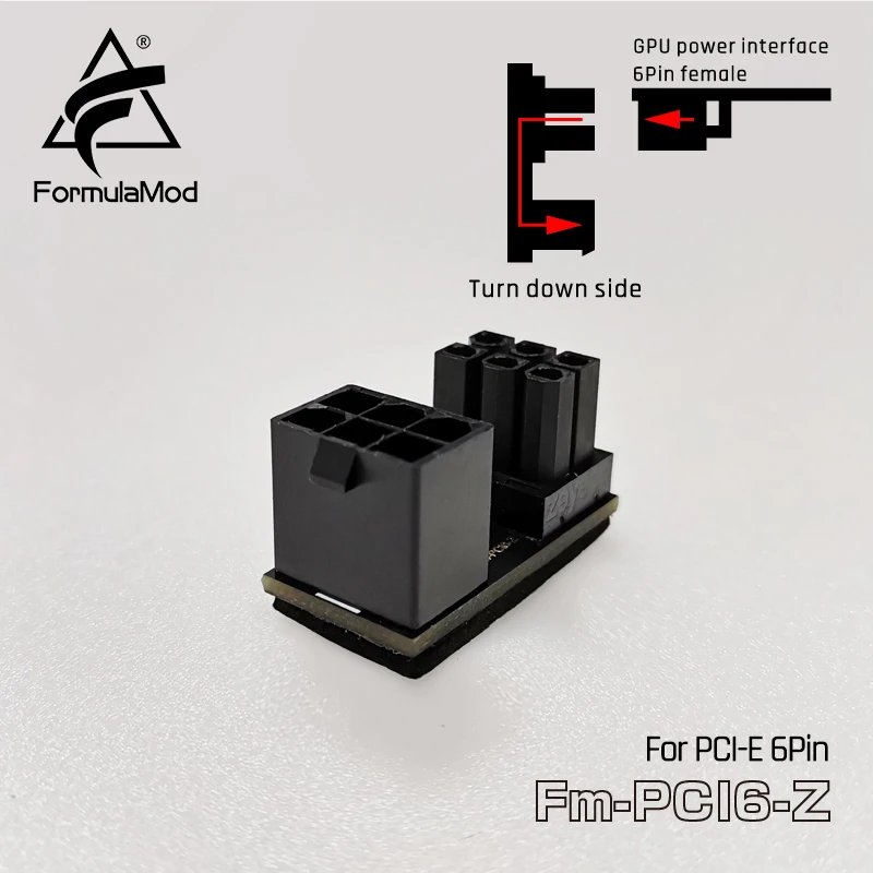 PCI 6pin - down side FormulaMod Fm-PCI/ATX/USB, преобразователь направления интерфейса, для интерфейса питания GPU/материнской платы ATX24pin USB3.0 - Цвет лезвия: PCI 6pin - down side