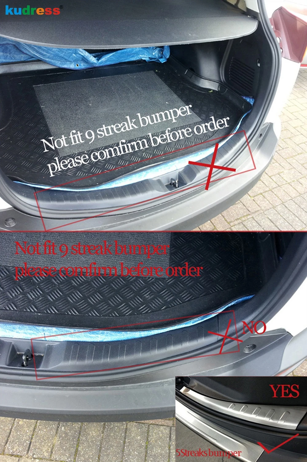 Для Toyota RAV4 для Previa RAV 4 2013 2014 2015 Нержавеющая сталь внутренняя Задний багажник