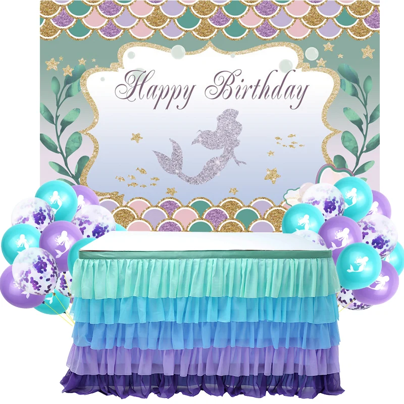 Юбка Тюлевая на стол свадебное украшение праздничный декор для дня рождения