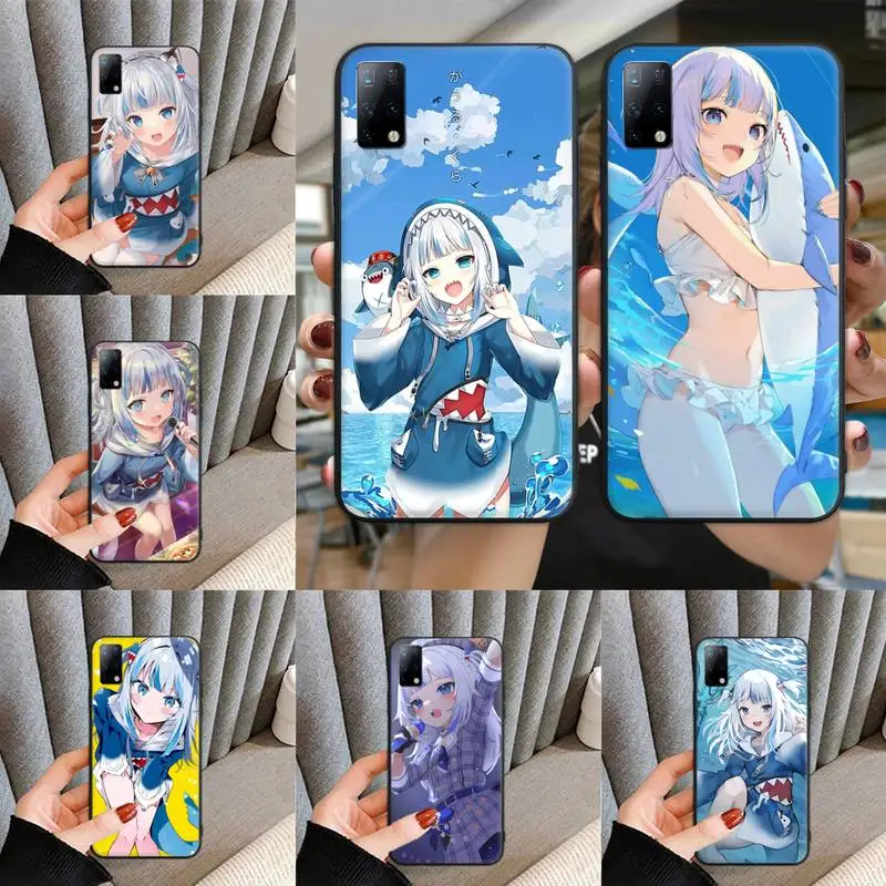 

HIMONBEN Gawr Gura Hololive Girl Phone Case For xiaomi note10 note3 note2 max3 max2 9 8 6 5 lite pro plus se soft Cover Fundas