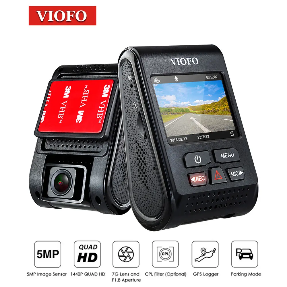 Оригинал VIOFO A119 V2 обновленный 2 0 &quotЖК видеорегистратор для автомобиля Dvr