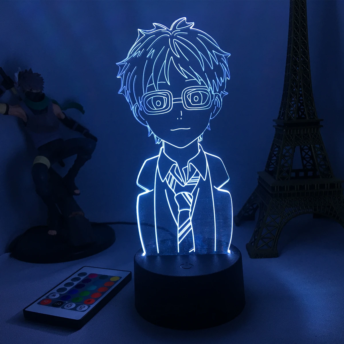 3D светодиодный ночсветильник Arima Kousei с аниме ваша ложь в апреле акриловая