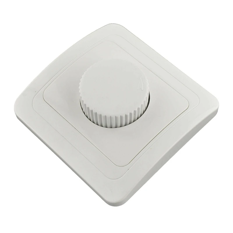 

Настенный выключатель поворота Диммер поворотный 3.19x3.19in ABS Премиум-качества керамическая основа Номинальная Напряжение 200V-250V Европейский ...