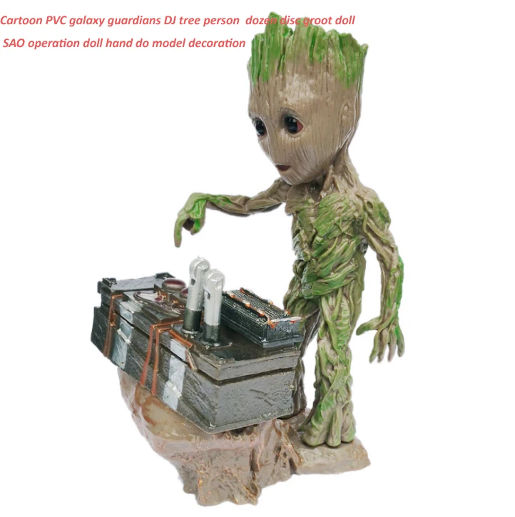 Рисунки из мультфильма ПВХ галактика стражи DJ дерево человек дюжина диск кукла