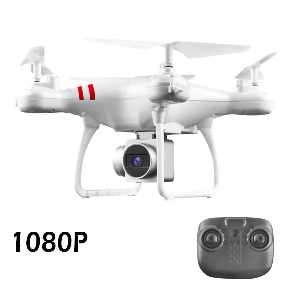 24 минут длинные Срок службы батареи HD 720 P/1080 P двойная gps динамический Следуйте WI-FI Камера Дрон Квадрокоптер угол RC вертолет# N - Цвет: White 1080P