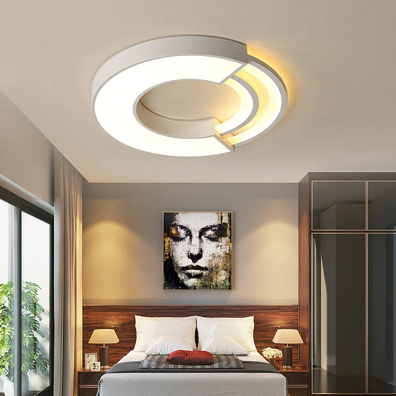

nordic ceiling chandelier led bedroom light fixtures AC85-265V balcony porch restaurant luminaria Ceiling Ligting