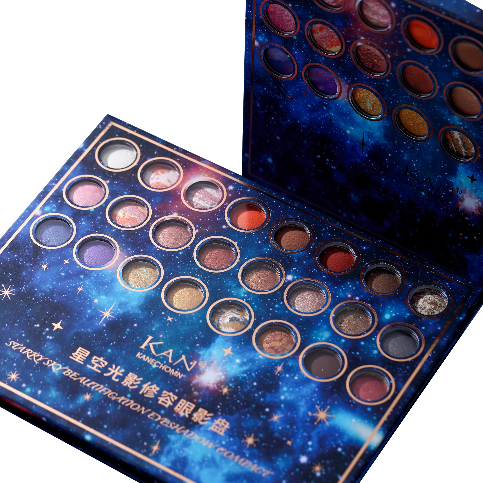 

Professional 28 Color Makeup Pigmented Shimmer Cosmetics Glitter Eyeshadow Palette Shimmer Nude Shiny Makeup