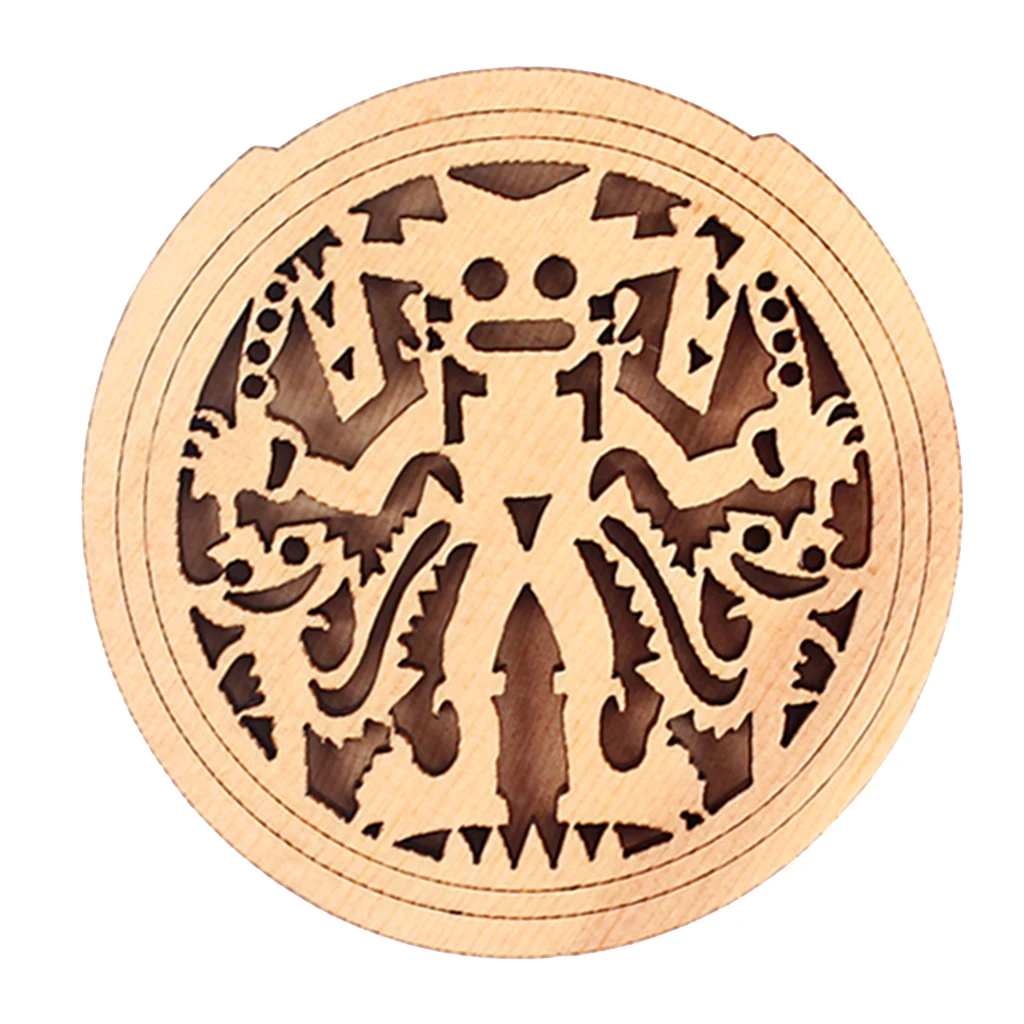 

Guitar Soundhole Cover, 105 Mm Diameter Hole Cover for 40-41 Inches