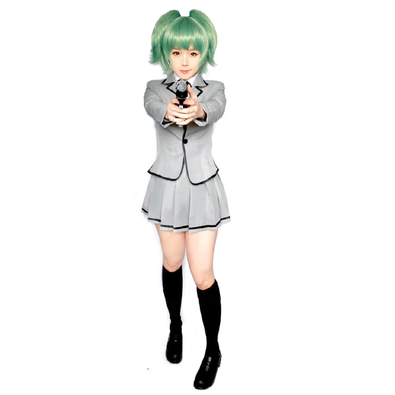 Костюмы униформы на Хэллоуин класс убийц аниме Kayano Kaede Kunugigaoka младшая школьная