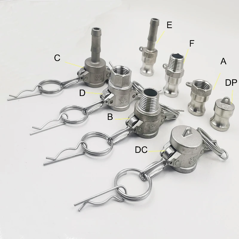 1/2 DN15 Camlock фитинг из нержавеющей стали для домашнего пивоварения трубы