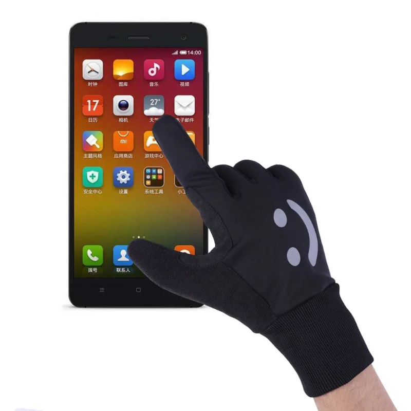 Универсальные велосипедные перчатки с улыбкой водонепроницаемые закрытыми