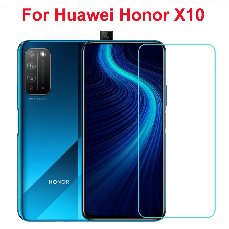 Закаленное стекло 9H для huawei Honor X10 Премиум Защитная пленка экрана TEL TN00 стеклянная