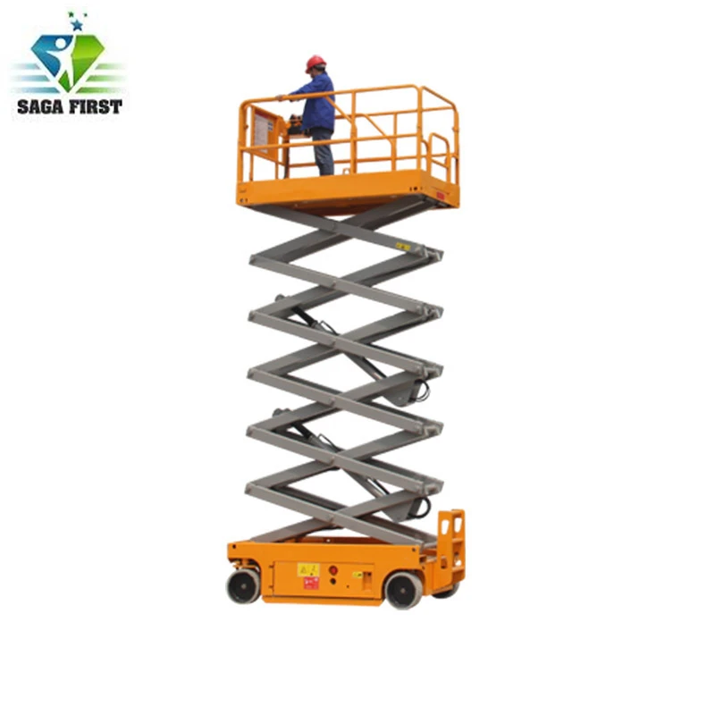 Самоходный электрический ножничный подъемник 6 м с CE|table lift|scissor lifttable table |